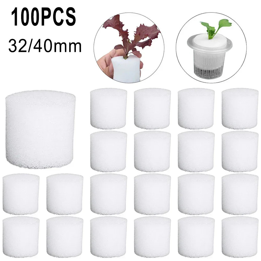Hydroponic Grow Pod - 100PCS Soilless Hydrokultur Schwamm Garten Gemüse