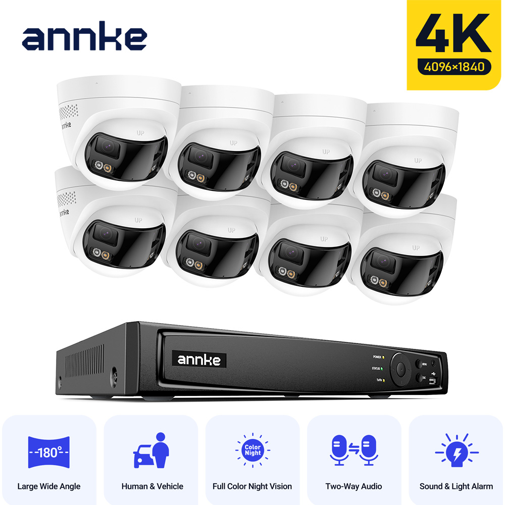 Garden Camera - ANNKE 4K Videoüberwachungskamerasystem für den Außenbereich