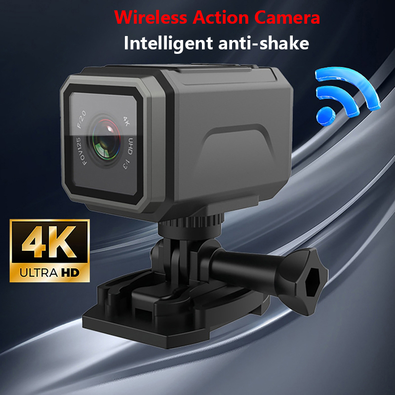 Garden Camera - HD 4K-Sportkamera, kabellos, WLAN, für den
