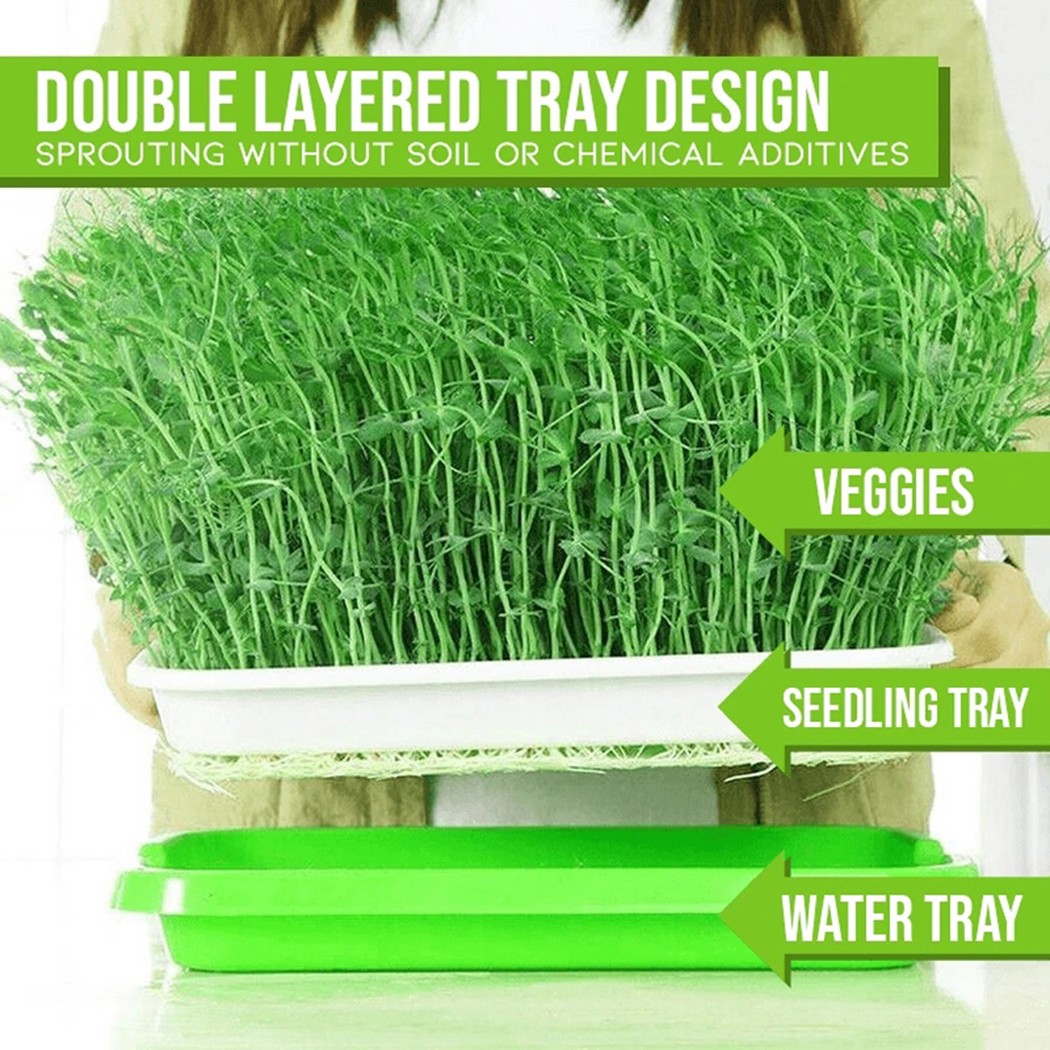 Microgreens Sprouter Tray Hydr – Hydroponic Grow Pod Bewertung und Preis