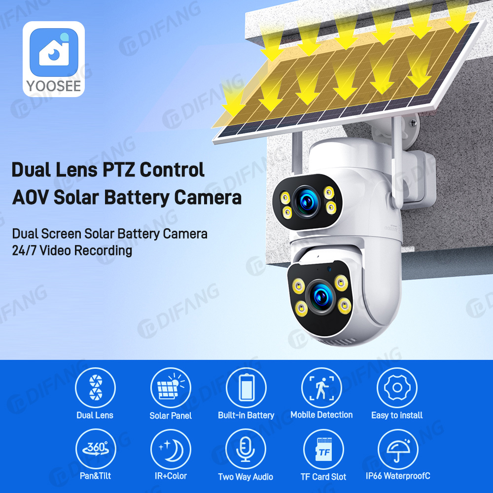 Yoosee 8MP Solar AOV 4G SIM Si – Garden Camera Bewertung und Preis