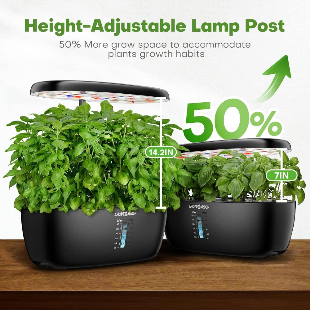12-Pod Hydroponischer Garten m – Indoor Garden Kit Bewertung und Preis