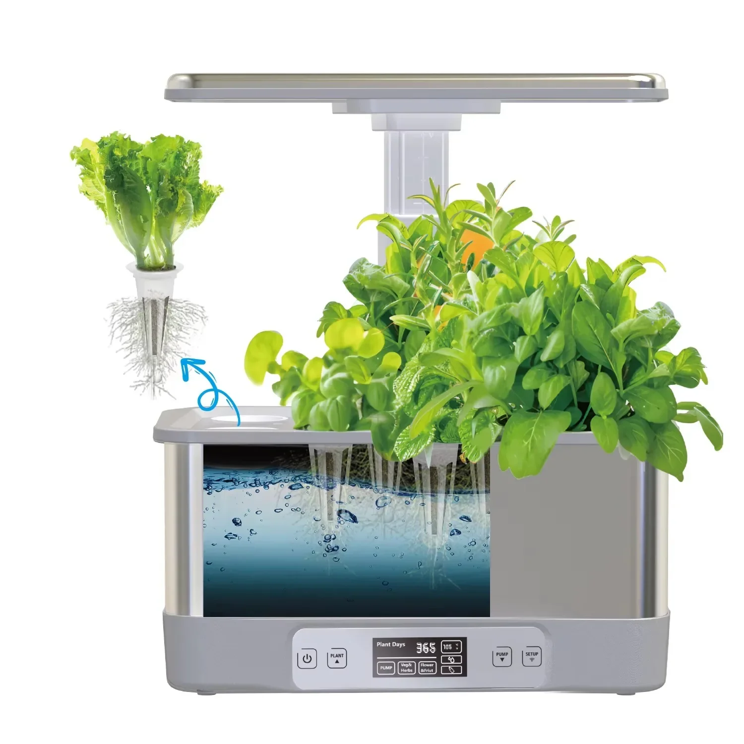 Neues 15-Pods Hydroponik Indoo – Hydroponic Grow Pod Bewertung und Preis